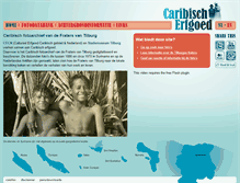 Tablet Screenshot of caribischerfgoed.nl